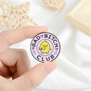 DIY Decoration Creative Badge Collar Pin Chick Enamel Brooch Yellow Duck Brooch