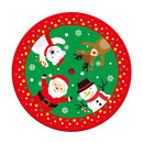 Elk Carpet Floor Mat Xmas Floor Cover Christmas Tree Skirt Outdoor Blanket