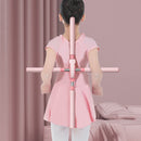 Yoga Hunchback Posture Corrector Cross Open Back Correction Stick (Pink)
