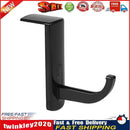 Universal Headphone Holder Wall Hook PC Monitor Headset Stand Rack (Black) Newly