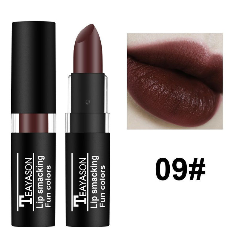 Waterproof Long Lasting Nude Pigment Lip Balm Velvet Matte Lipstick Halloween