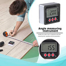 Magnetic Digital Protractor Inclinometer Level Box Angle Finder Box (Black)