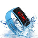 LED Silicone Bracelet Digital Electronic Wristband Unisex Sports Wrist Watches