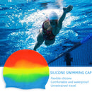 #A Silicone Elastic Swimming Caps Hat Underwater Diving Hair Protection Equipmen