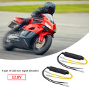1 Pair Motorcycle Indicator Turn Signal Decoder LED Light Blinker Resistor Newly