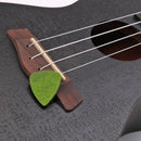 Musical Instrument Ukulele Plectrum Fingerpicks 4mm Thickness Felt Soft Pic