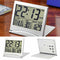 Desk Digital LCD Alarm Clock Time Calendar Temperature Thermometer 2022 E5S2