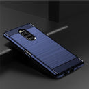 Soft TPU Carbon Fiber Phone Case Drop Proof Back Cover for Sony XPERIA 1(XZ4)