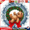 Full Drill Diamond Painting Xmas Animal Embroidery Rhinestone Art (JH043) Newly