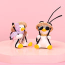 Car Hanging Ornament Car Pendant Decor School Bag Duck Car Pendant Swing Duck