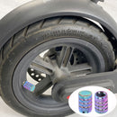 1 Pair Electric Scooter Valve Stem Cap Dust-proof Tyre Stem Cover for M365 Pro