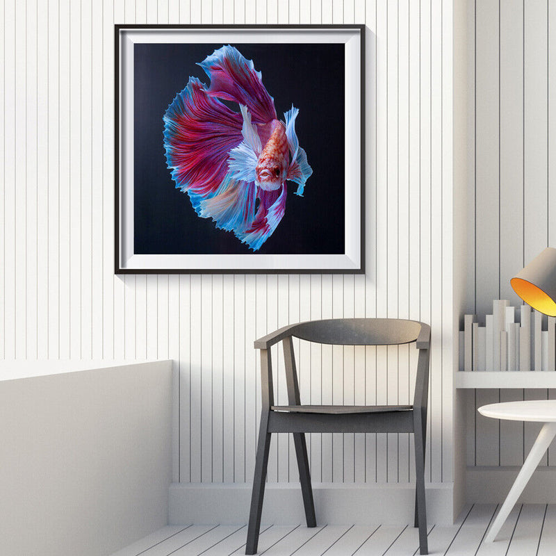 Diamond Painting Betta Full Round Drill Picture of Rhinestone DIY Drawing Kit