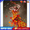 Hand Painted on Canvas DIY Maple Leaf Girl Oil Paint By Numbers Drawing Kit
