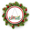 DIY Diamond Painting Merry Christmas Board Pendant Rhinestone Charm (DP009)