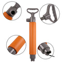 46cm Kayak Hand Pump Canoe Hand Bilge Pump for Emergency Rescue (Orange) Newly