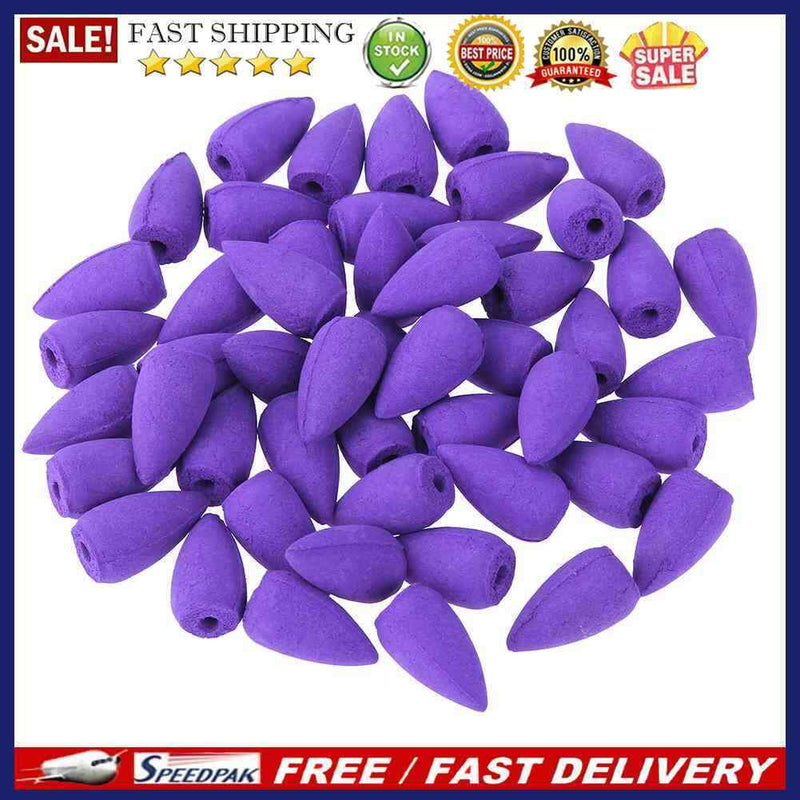 20 pcs Backflow Floral Incense Deodorant Insect Repellent Spices (Lavender)