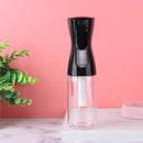 200ml High Pressure Spray Mist Bottle Salon Barber Hair Tool (Clear Black)