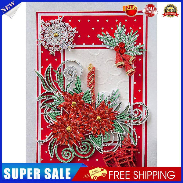 Partial Special Shape Drill Diamond Painting Flower Rhinestone Draw (HB173