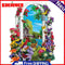 Handpainted DIY Garden House DIY Oil Paint by Numbers Pictures Craft Kit Gifts