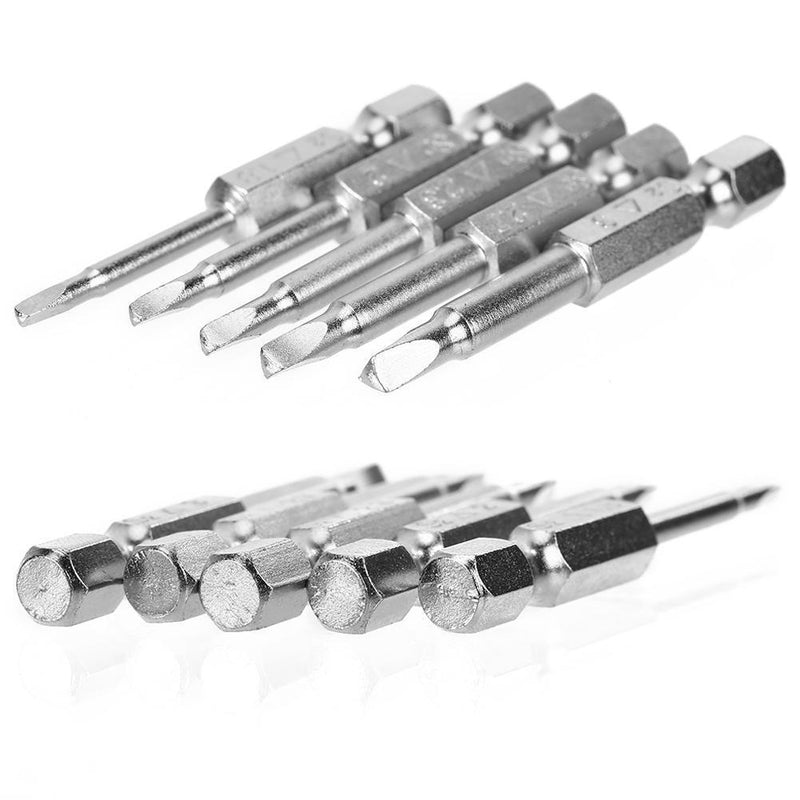 5pcs Triangular Screw Bits Magnetic Electric Screwdriver Bits Hand Tool Set