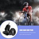 2x Aluminum Bicycle Bar End Plugs for Mountain Road Folding Bike (Black) Newly