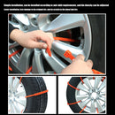 10pcs Car Tire Wheels Anti Slip Belts Snow Winter Tyre Traction Grip Strip