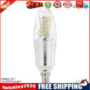 E12 12W LED SMD2835 AC85-265V Corn Bulb Screw Use Candle Light (Cold White)