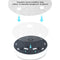 5pcs Smart Floor Sweeping Robot Auto Vacuum Cleaner (White)