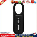 M01 Fingerprint Padlock USB Smart Keyless Travel Case Drawer Lock (Black) Newly