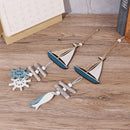 Home Decoration Decorative Hanging Ornaments Crafts Ocean style Wooden pendant