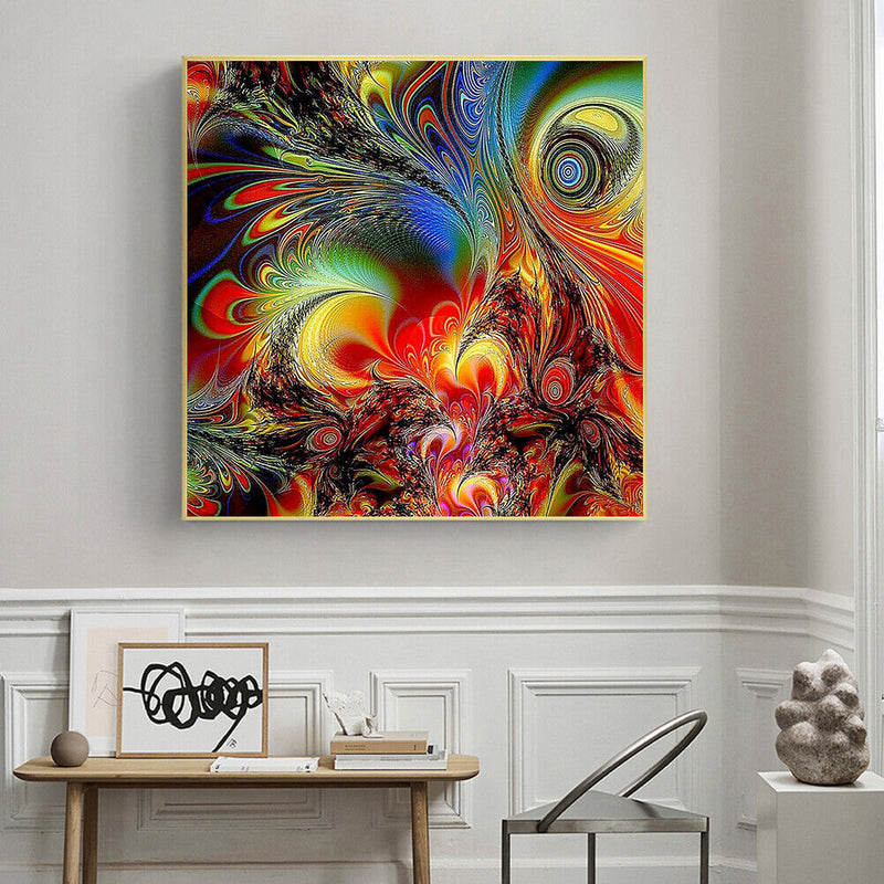 5D DIY Diamond Painting Kits Full Round Drill Abstract Mosaic Picture Wall