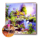 5D DIY Full Drill Diamond Painting House Rhinestone Mosaic Craft (B2263) Newly