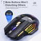 iMice GW-X7 7 Buttons RGB Wireless Mouse for Computer Mute Ergonomic Gaming Mice