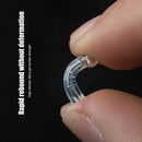 100pcs Spot Crystal Fishing Float Rest Seat Fishing Line Group Tackle (M)