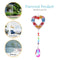 Crystal Diamond Angel Tears Catching Light Hanging Wind Chimes Decor (C)