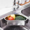 Kitchen Leftover Sink Strainer Stainless Triangular Vegetable Fruit Drain B