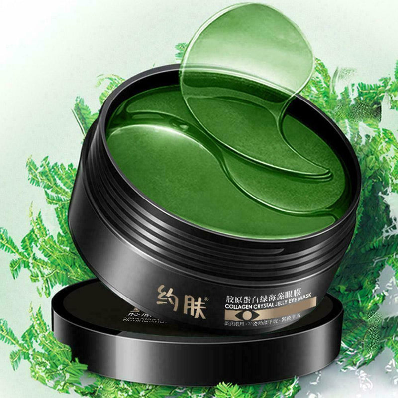 60 stickers Green Under Eye Gel Pad Face Anti Eye Care Care 2021 Beauty O3U9