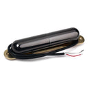 V Magnet Lipstick Tube Pickup Guitar Single Coil for ST Guitar (Black)