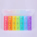 Prettygood 7-Tray Dispenser for 21-Tray Tablets, for 7 days