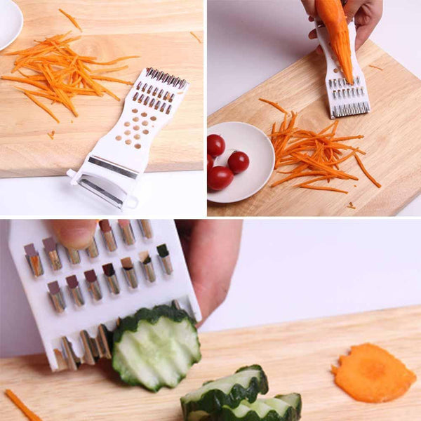 Vegetable Graters Chopper Cutter Fruit Peeler Gadget Kitc Steel S5K1