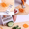 Vegetable Graters Chopper Cutter Fruit Peeler Gadget Kitc Steel S5K1