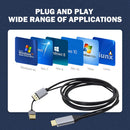 HDMI-Compatible to Displayport Video Converter for PS4 PC Laptop DP Connector