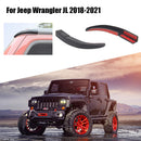 1 Pair Drip Rail Extension Hardtop Rain Diverter for Jeep Wrangler JL 18-21