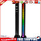 USB 5V APP Sound Control Colorful Light RGB 32 LED Pickup Lamp Bar (Black)