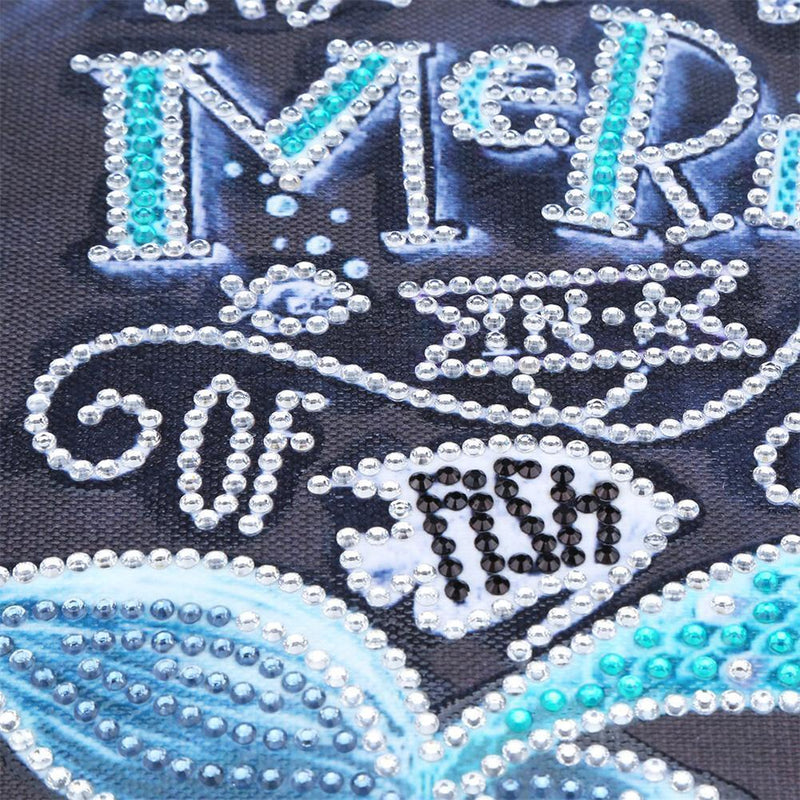 5D DIY Special-shaped Diamond Painting Cross Stitch Embroidery (H097 Fish)