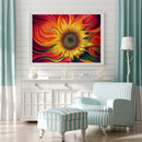 Diamond Painting 5D Full Round Drill Mosaic DIY Flowing Flower Kit Bedroom Decor