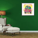 5D Diamond Painting Summer Car Full Round Rhinestone DIY Mosaic Kit Home Picture