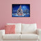 Acrylic Painting By Numbers DIY Christmas Tree Drawing Hand Painted Wall Picture