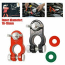 Auto Battery Terminal Post Washer Positive Negative Connectors Zinc2PCS D3C4