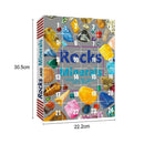 Christmas 24 Days Countdown Calendars Healing Crystal Stone Advent Calendar I4R6